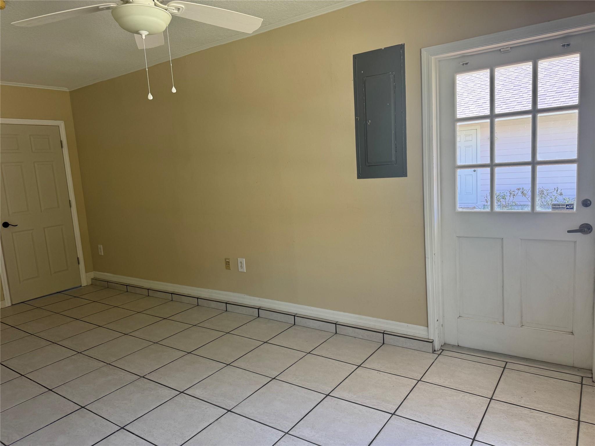 Entry Door into living space