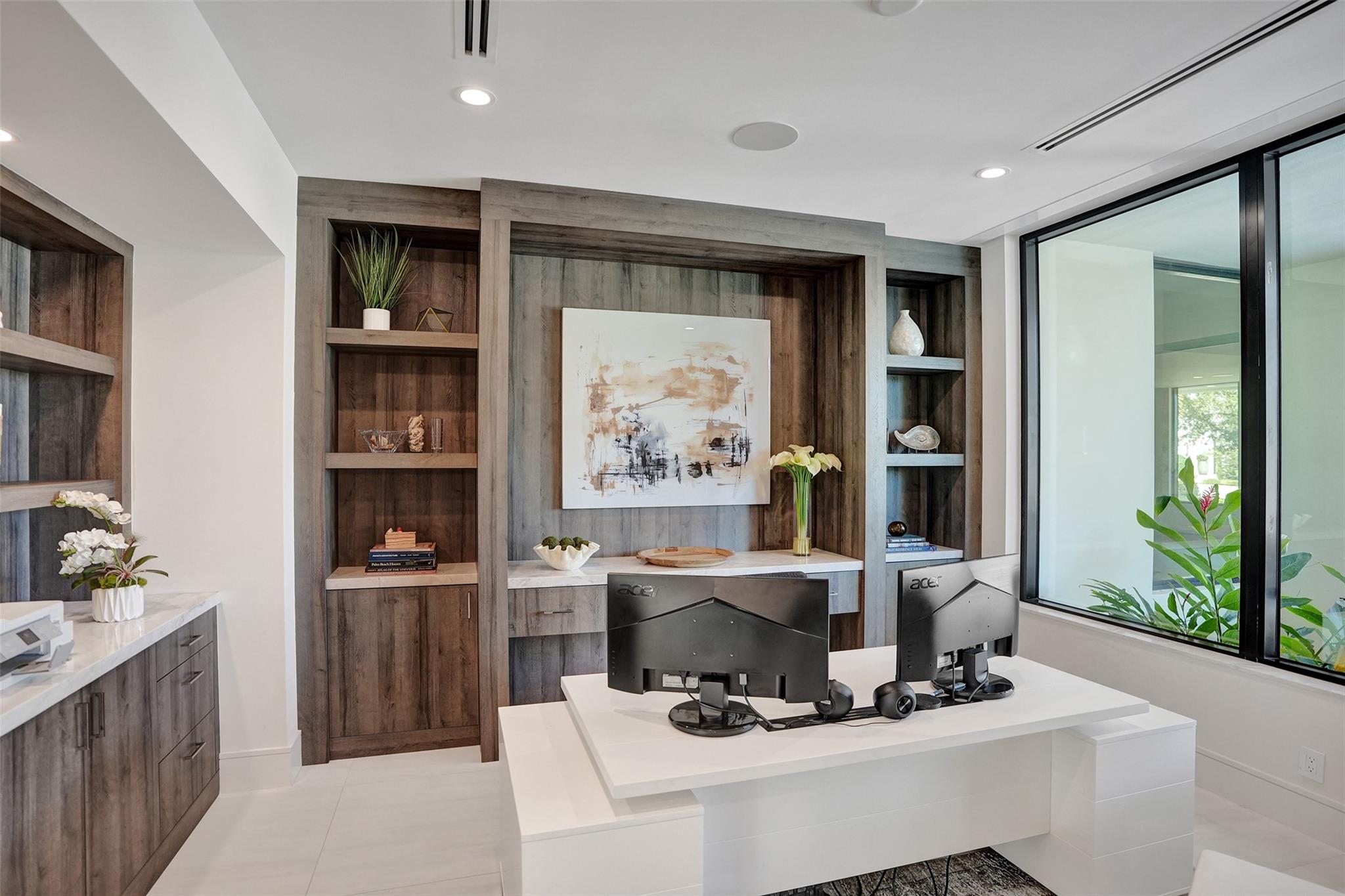 First floor office with full bath