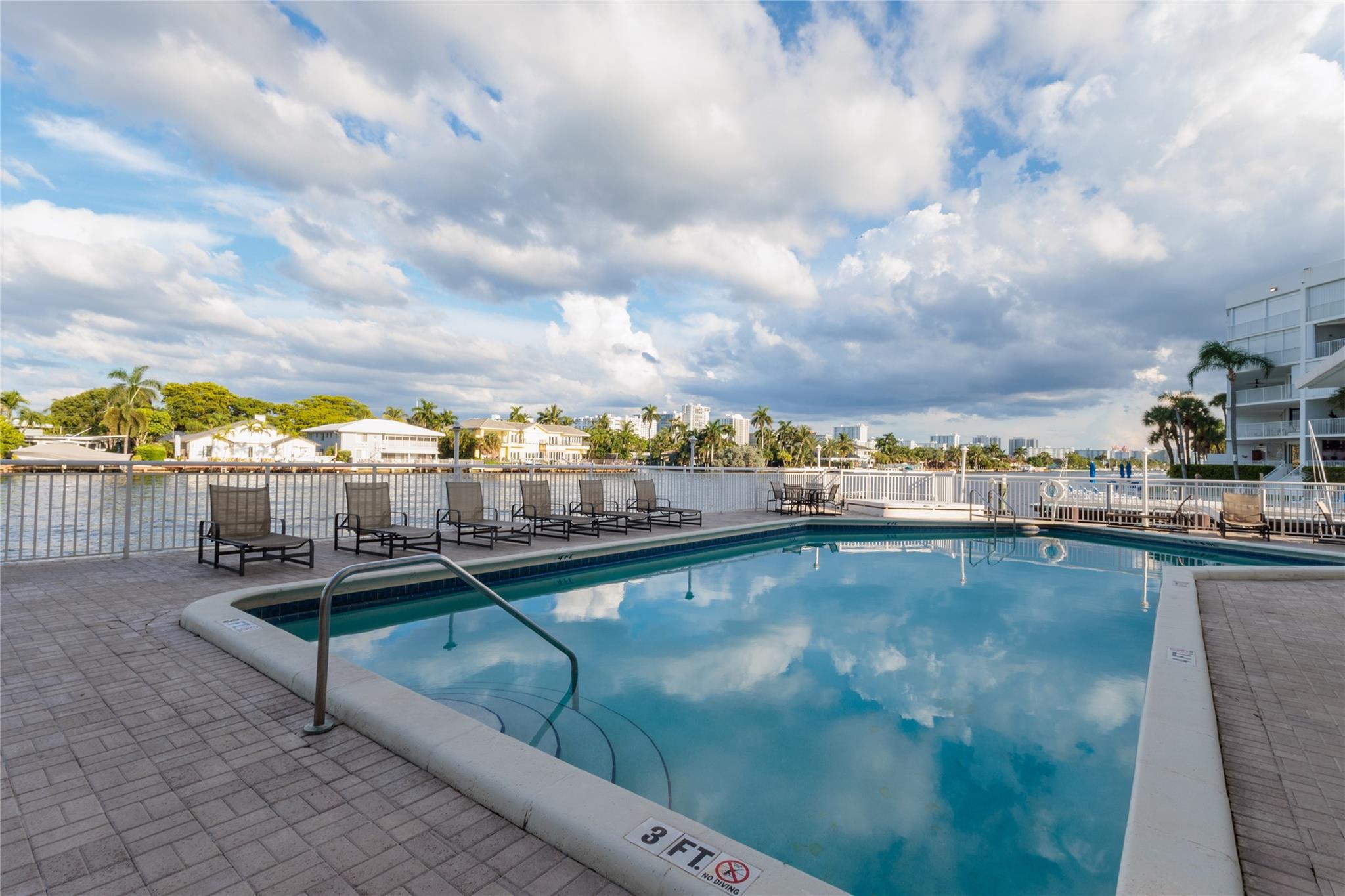 Photo for 3100 NE 48th Street, PH18, Fort Lauderdale, FL 33308 - Listing #FX-10525247 pool/loungers and tables will be updated already paid for