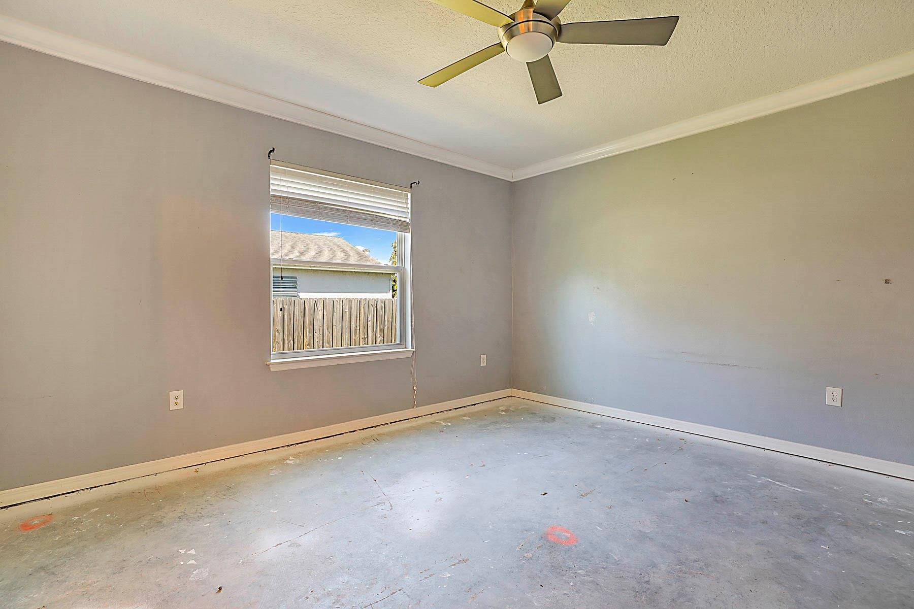 Flooring is being installed