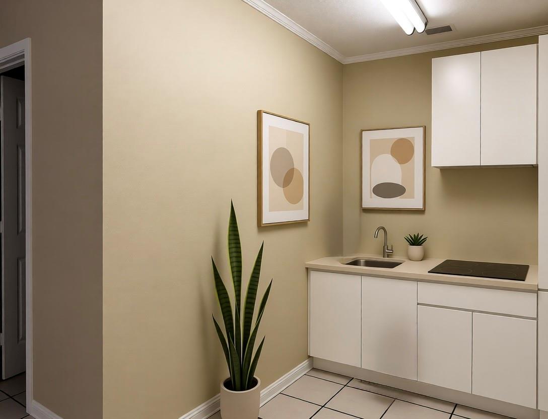 Apartment Studio's Full Bath