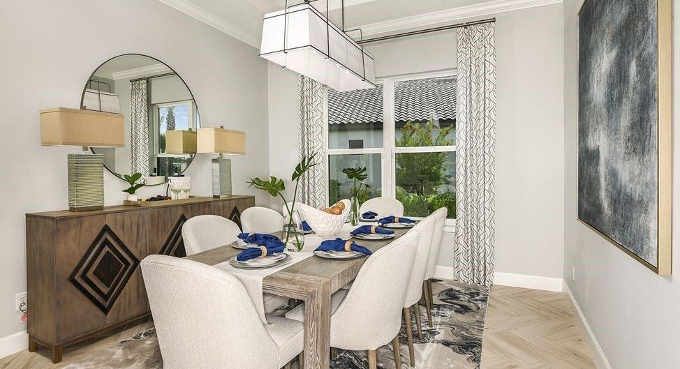 Additional highlights include: tray ceilings, additional bedroom with bathroom, pocket sliding glass door to outdoor living, study, rough-in plumbing for future outdoor kitch