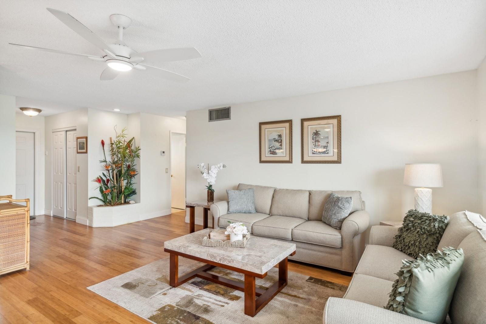 Photo for 1445 Atlantic Shores Boulevard, 509, Hallandale Beach, FL 33009 - listing #FX-10535331 Bamboo Flooring! Gorgeous furnished unit.