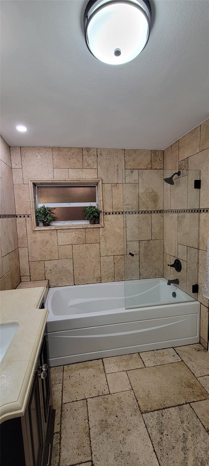 Updated Second bathroom featuring modern fixtures and finishes