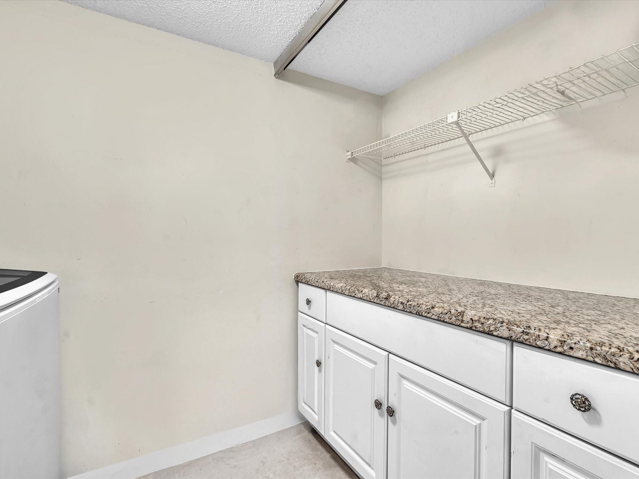 Laundry room cabinets