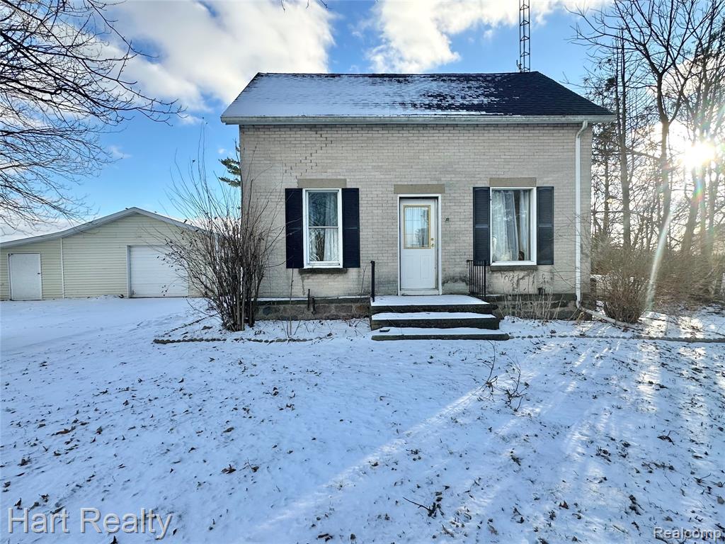 5213 Marlette Road, Marlette, MI 48453 — front exterior