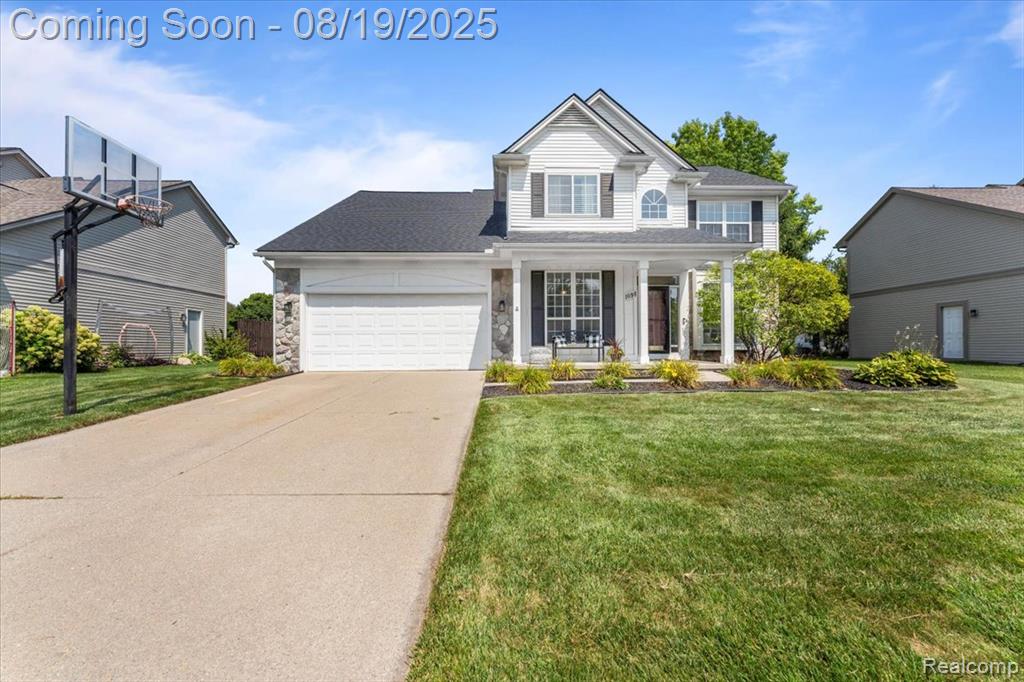 1098 Colt Drive, South Lyon, MI 48178 — front exterior