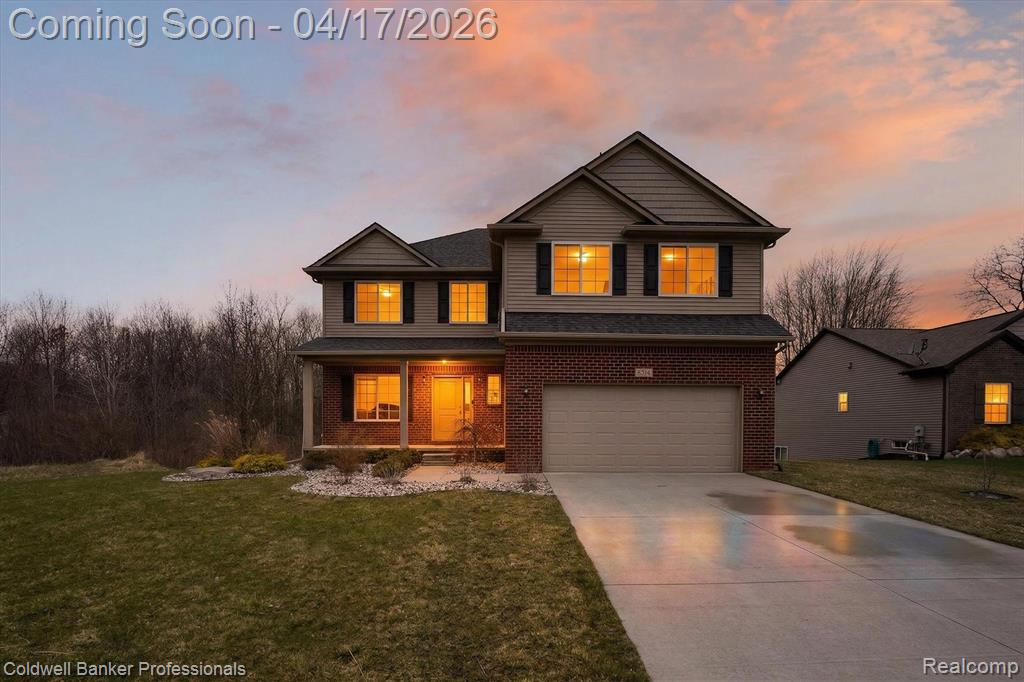 8314 Peninsula Circle, Grand Blanc, MI 48439 — front exterior