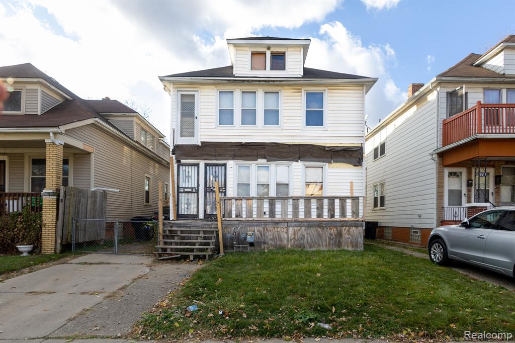 7505 Prairie Street, Detroit, MI 48210 — front exterior