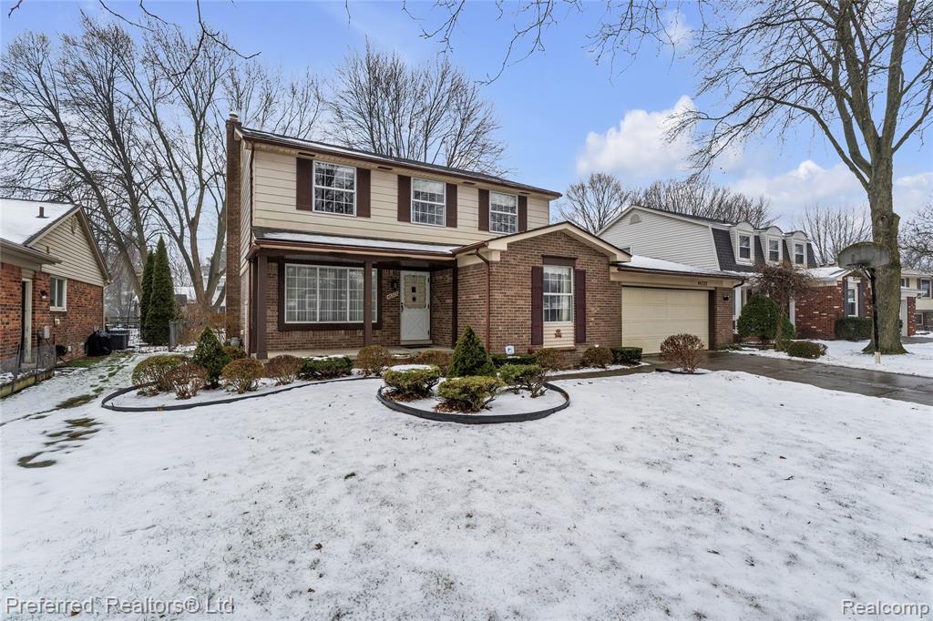 46323 Gainsborough Drive, Canton, MI 48187 — front exterior