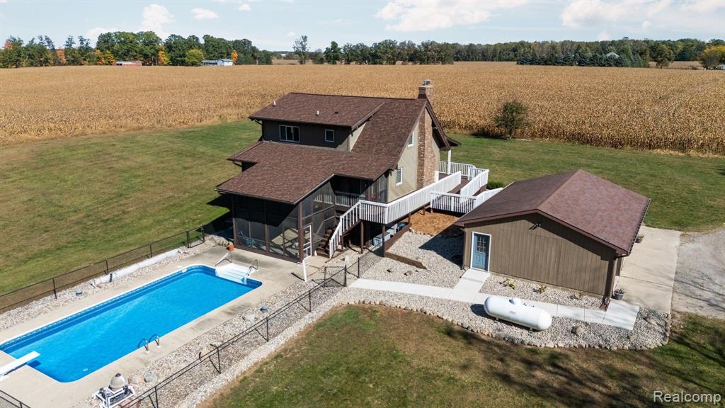1131 N SEARLS Road, Webberville, MI 48892 — Photo 2