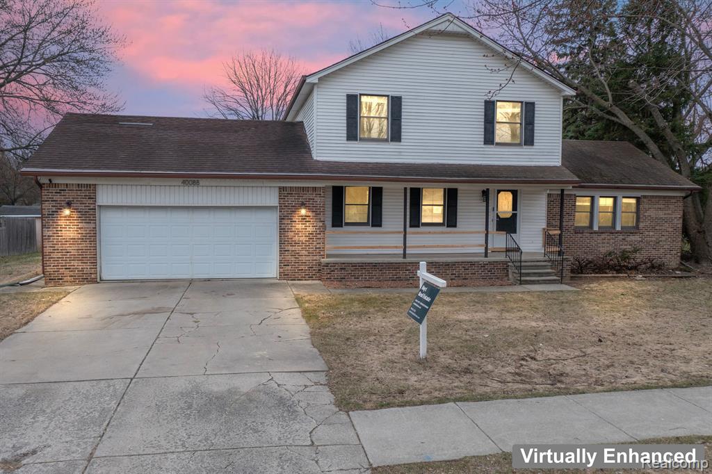 40088 SAAL Road, Sterling Heights, MI 48313 — front exterior