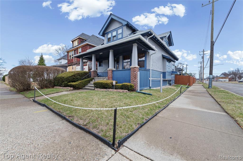 5302 Crane Street, Detroit, MI 48213 — front exterior