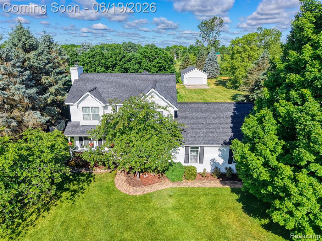 5900 Carter Court, Howell, MI 48843 — front exterior