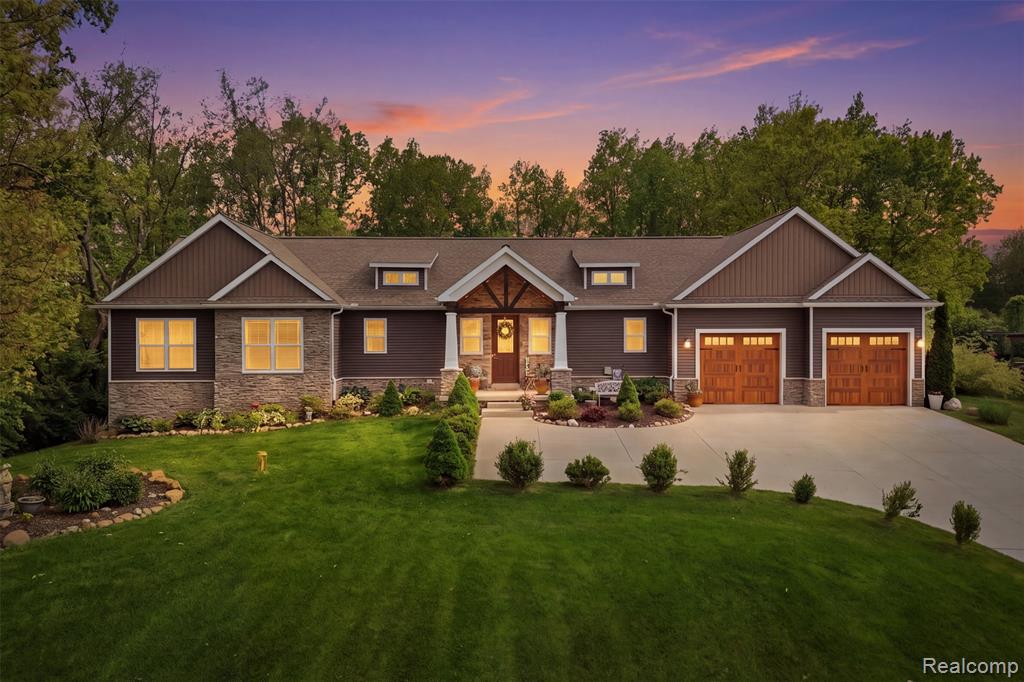 4172 Prairie Rose Drive, Howell, MI 48843 — front exterior