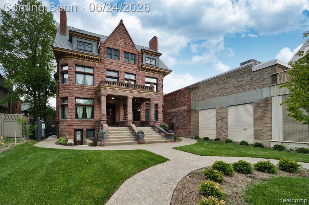 701 W Canfield Street, Detroit, MI 48201 — front exterior