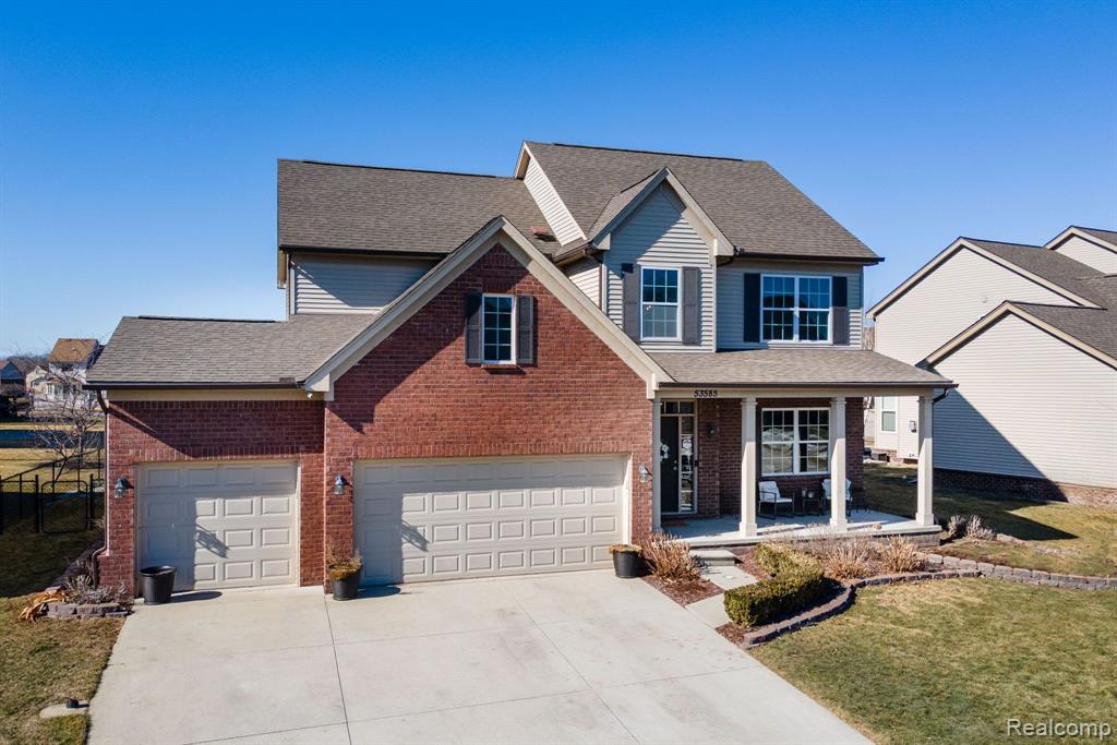 53585 MARY ANN Lane, New Baltimore, MI 48047 — front exterior