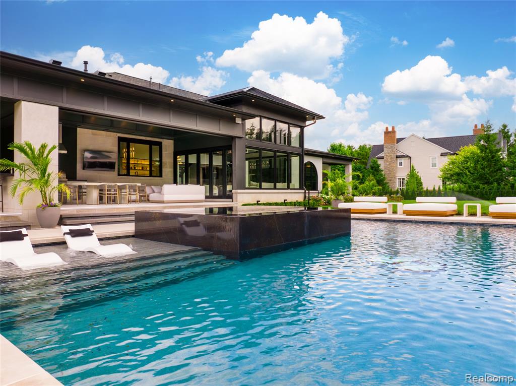 Swimming pool featuring a patio area