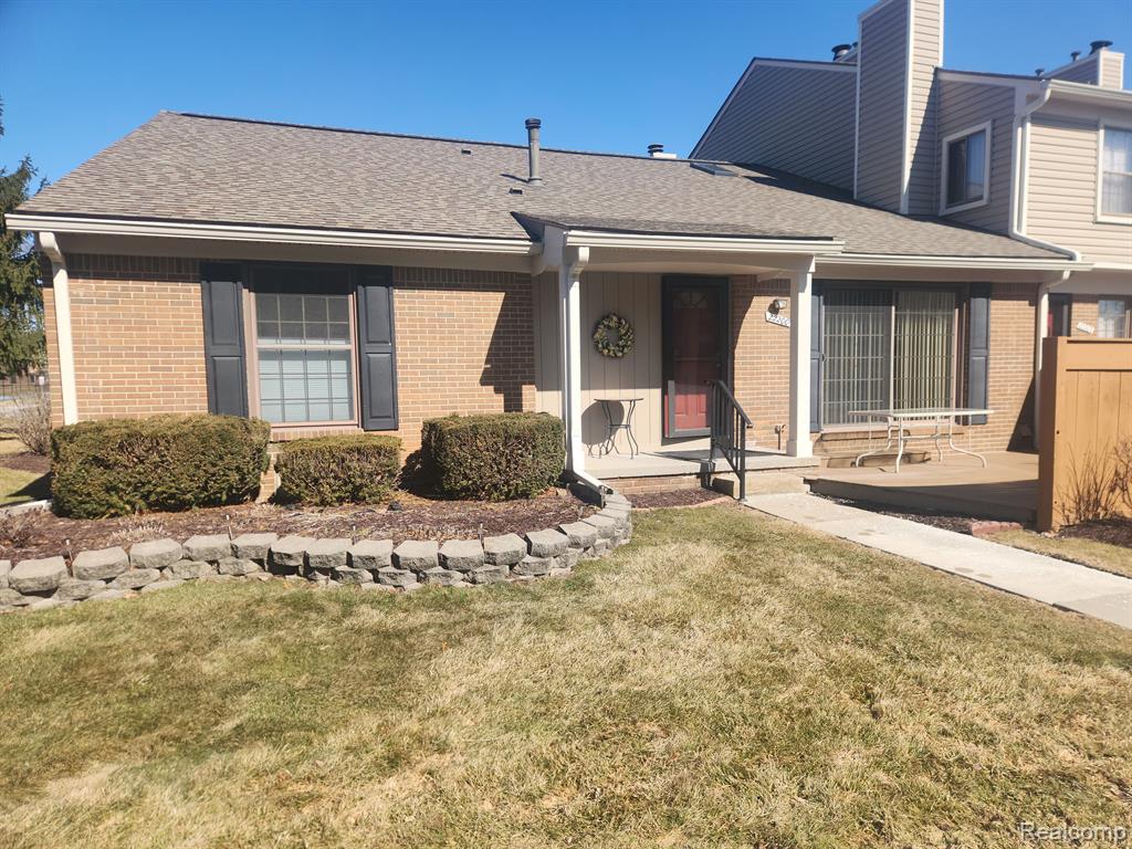 22200 PONDVIEW, Novi, MI — front exterior