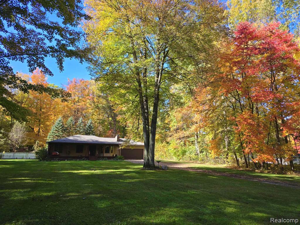 4045 Flint River Road, Columbiaville, MI 48421 — front exterior