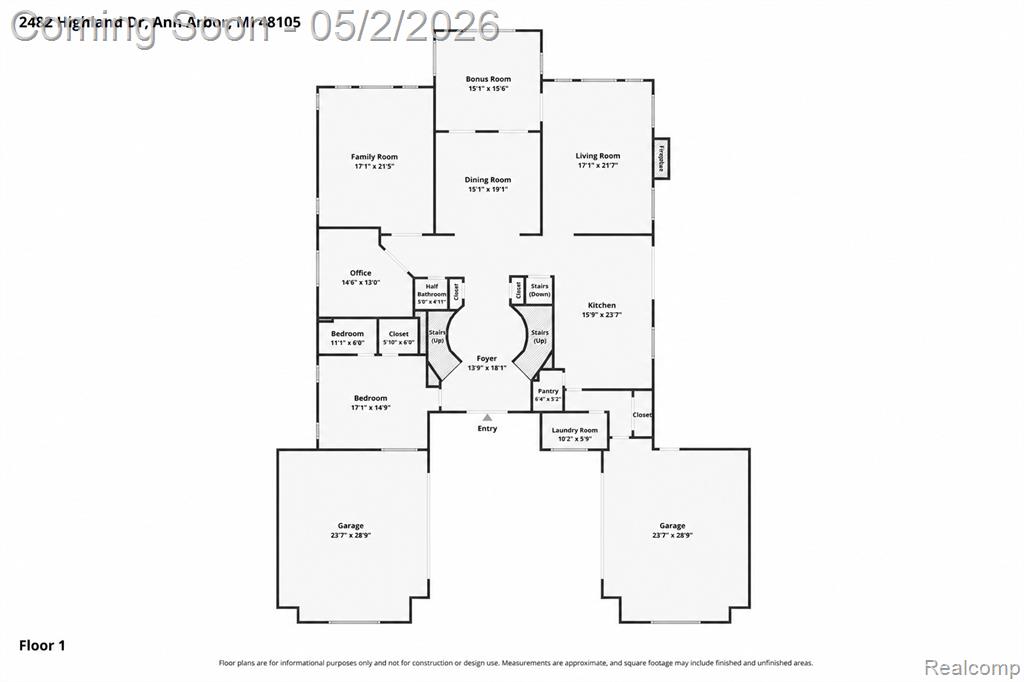 2482 Highland Drive, Ann Arbor, MI 48105 — Photo 84