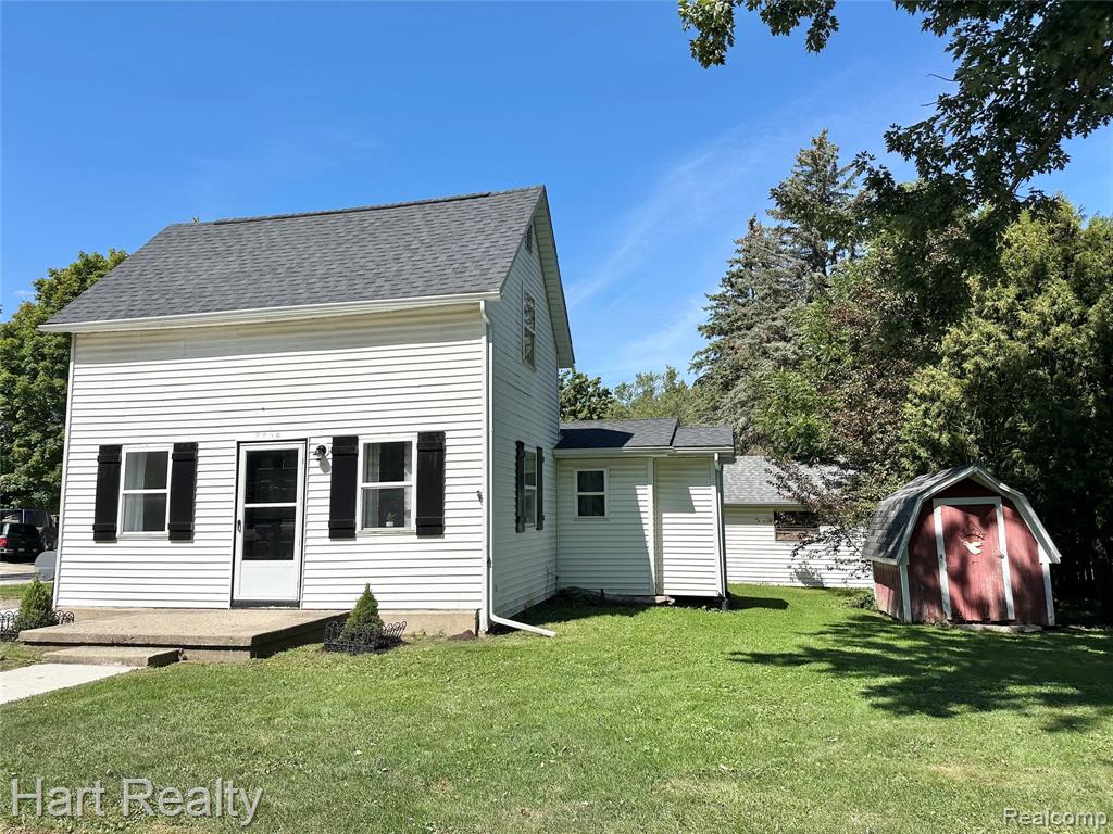 6492 Chard Street, Marlette, MI 48453 — front exterior