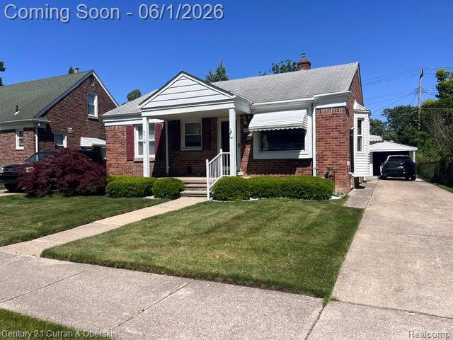 9912 Kinloch, Redford, MI 48239 — front exterior