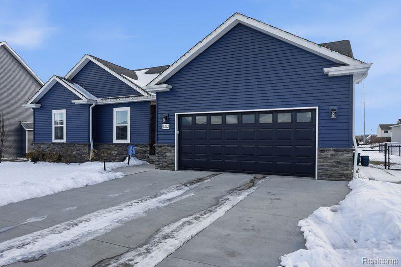 7812 Yorkshire Drive, Almont, MI 48003 — front exterior