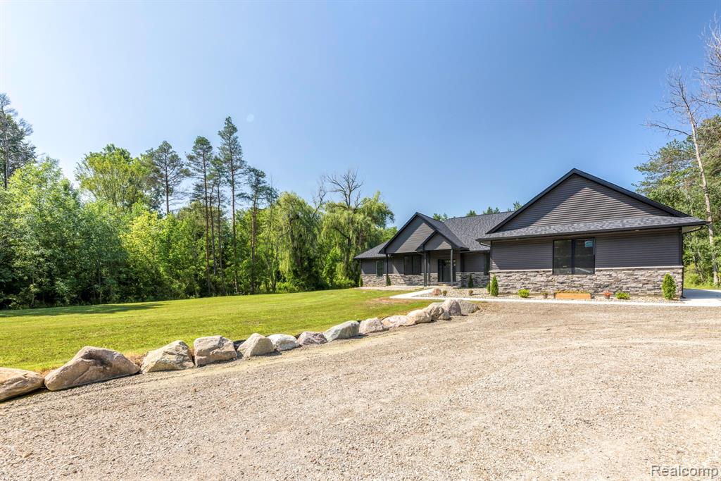 4697 Emmett Road, Emmett, MI 48022 — front exterior