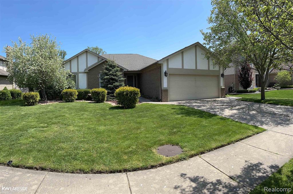 52156 Antler Drive, Macomb, MI 48042 — front exterior