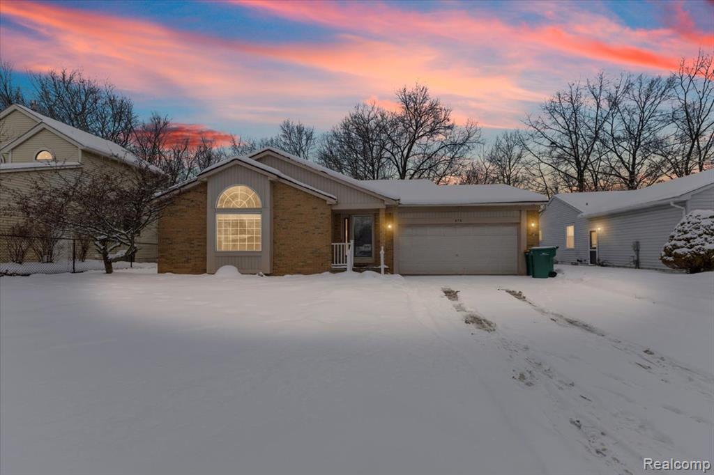 870 Alpine Drive, Brighton, MI 48116 — front exterior
