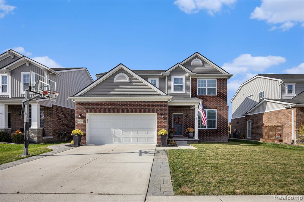 41259 Rugosa Drive, Clinton Twp, MI 48038 — front exterior