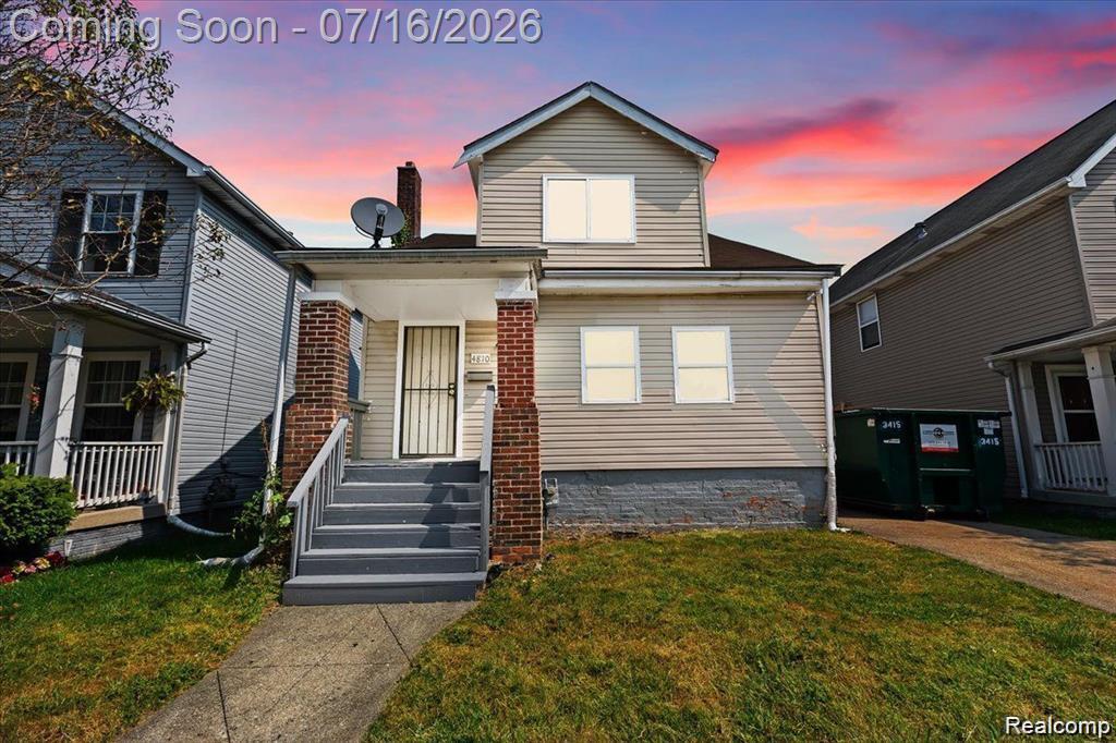 4810 Lenox Street, Detroit, MI 48215 — front exterior