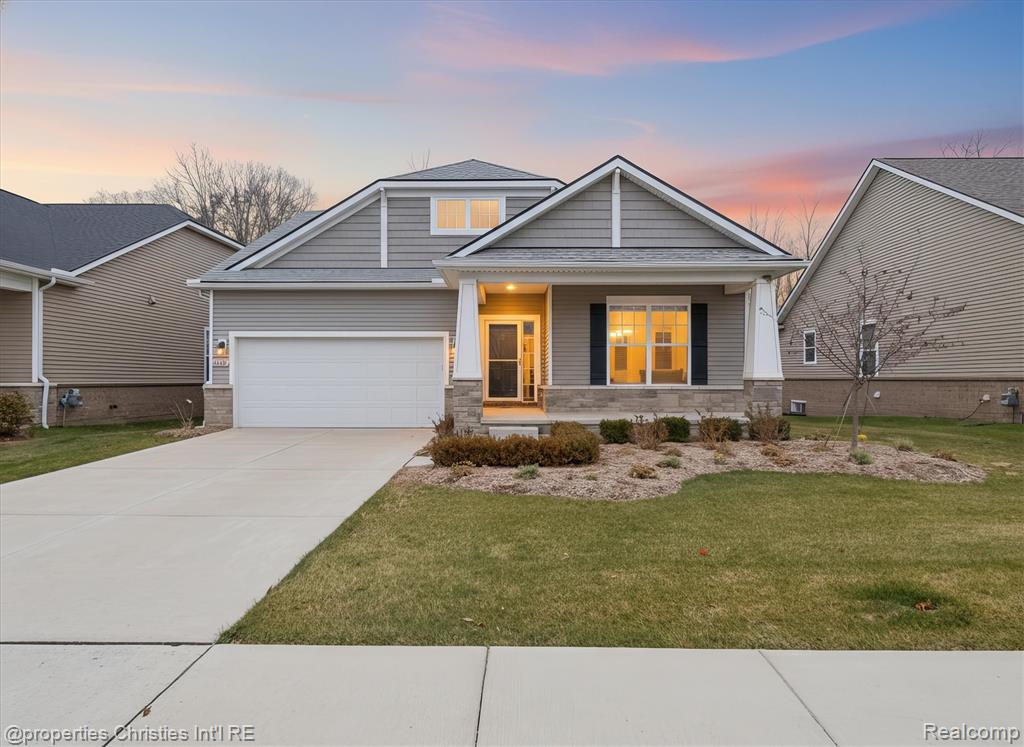 48024 Barrington Drive, Canton, MI 48188 — front exterior