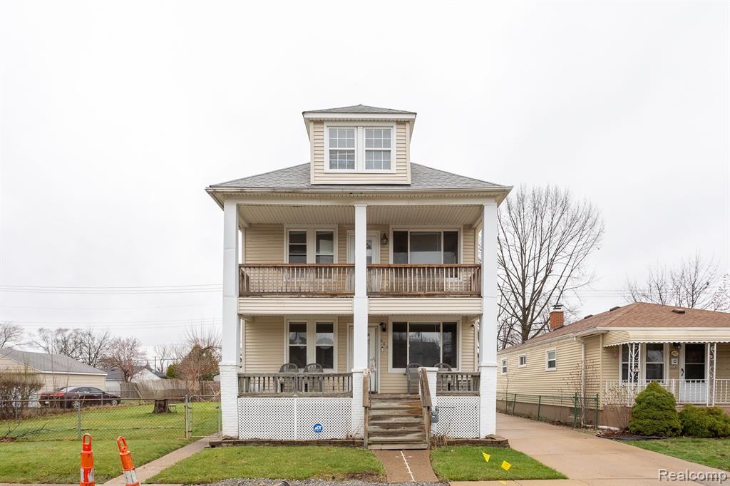 880 WHITE Avenue, Lincoln Park, MI 48146 — front exterior