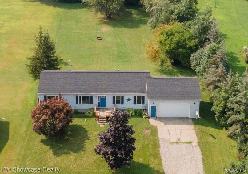 1105 Hanna Drive, Mundy, MI 48439 — front exterior