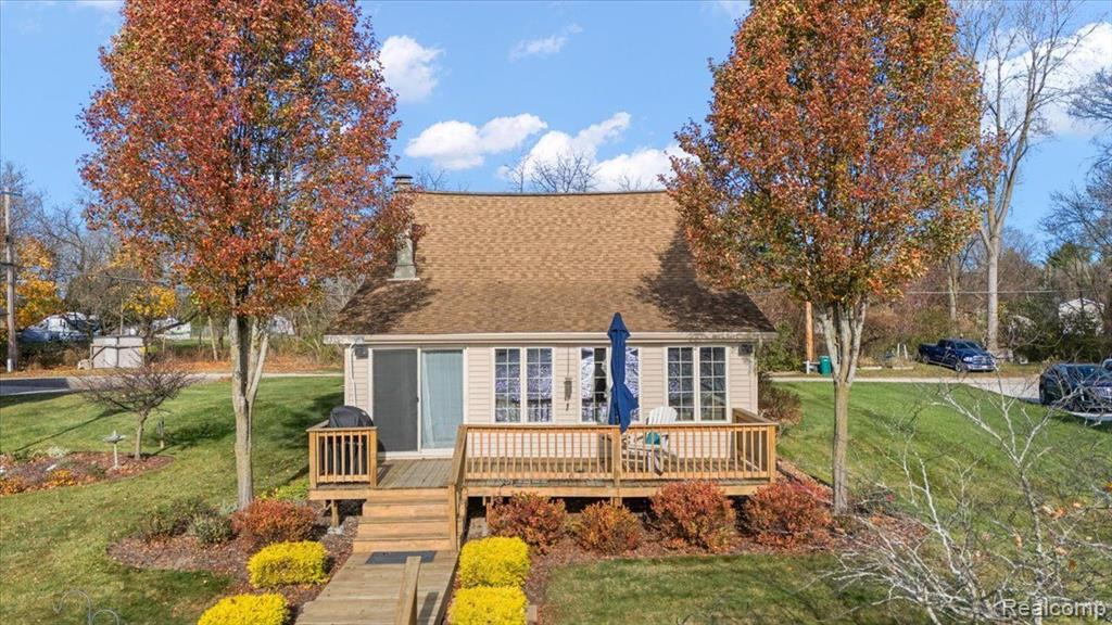 6738 GRAND BEACH Drive, Brighton, MI 48114 — front exterior
