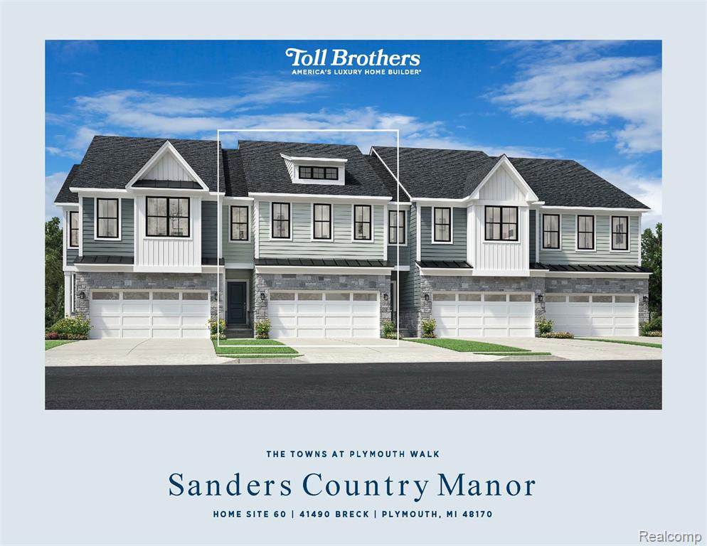 41490 Breck, Plymouth, MI 48170 — front exterior