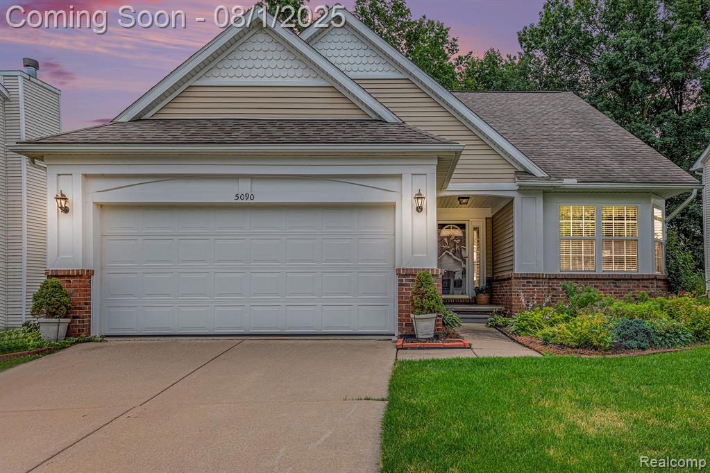 5090 Northfield Drive, Howell, MI 48843 — front exterior