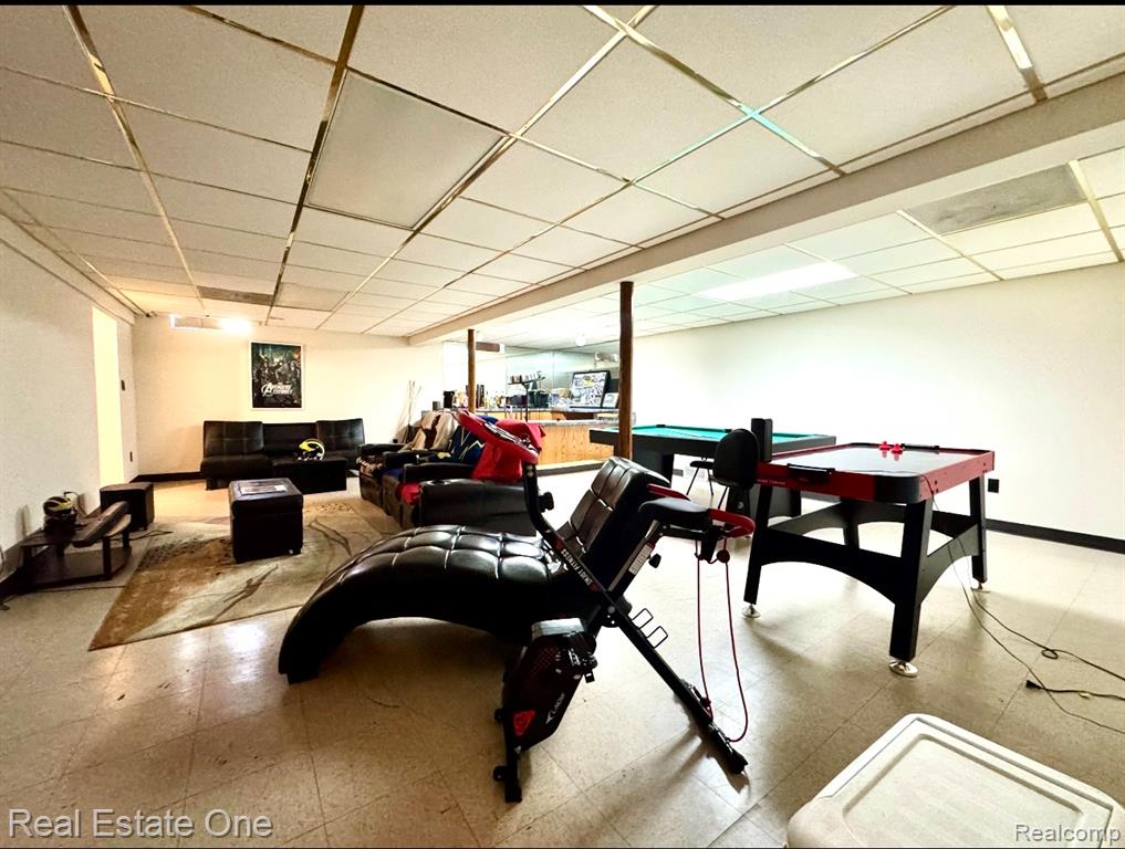 Freshly Painted cabinets.