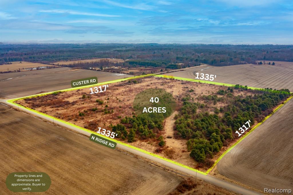 Vacant Land Custer Road, MI 48419 — front exterior