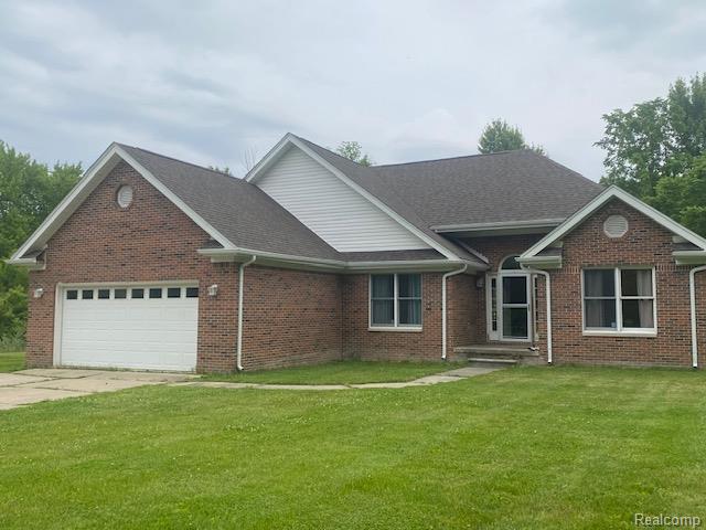 4845 Palms Road, Casco, MI 48064 — front exterior