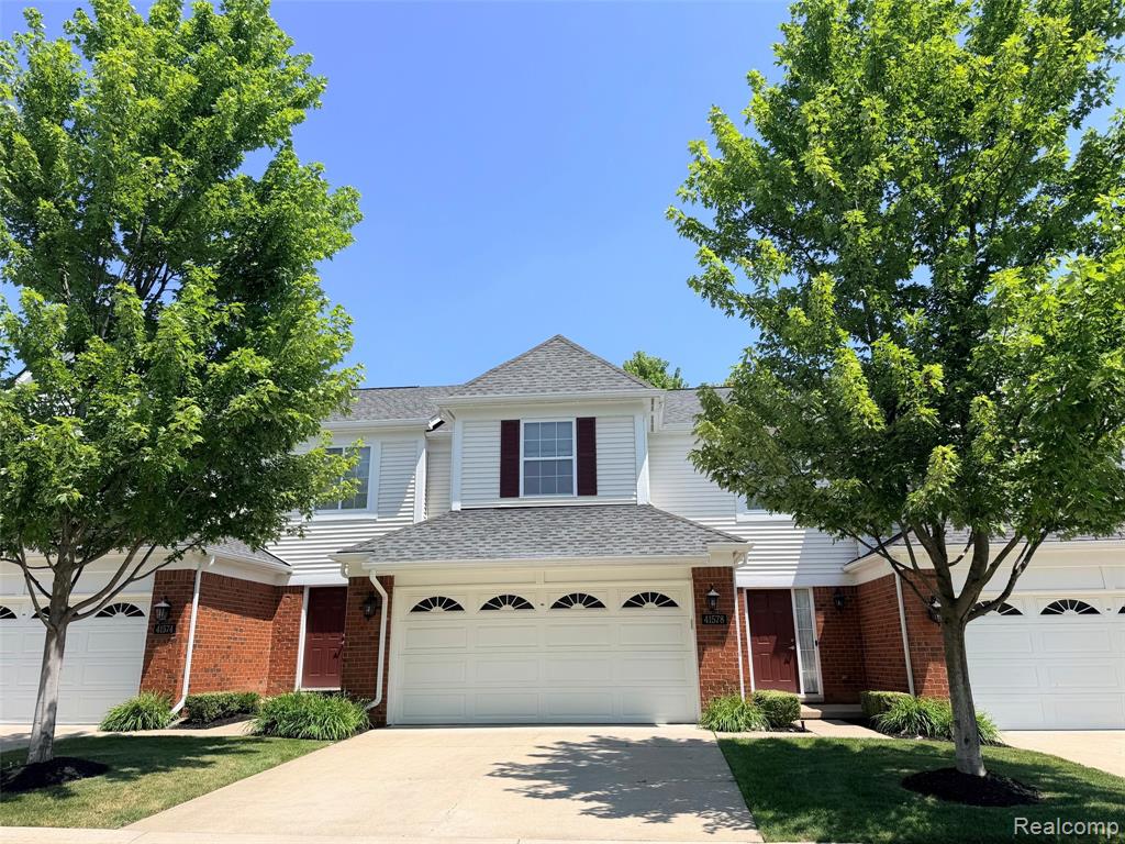 41578 Mitchell Road, Novi, MI — front exterior