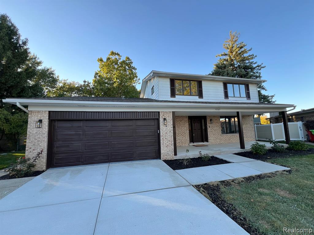 47165 JAMES Road, Macomb, MI 48044 — front exterior