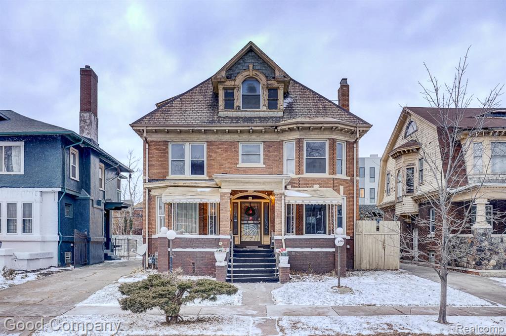 100 Taylor Street, Detroit, MI 48202 — front exterior