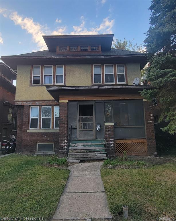 97 Tennyson Street, Highland Park, MI 48203 — front exterior