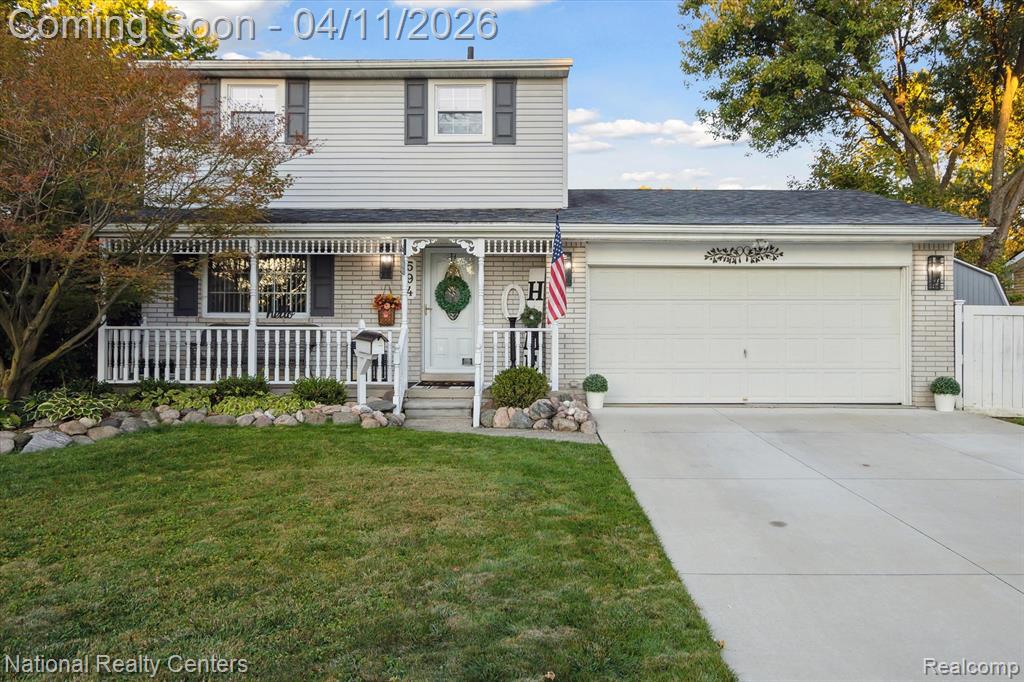 594 Worchester Street, Westland, MI 48186 — front exterior