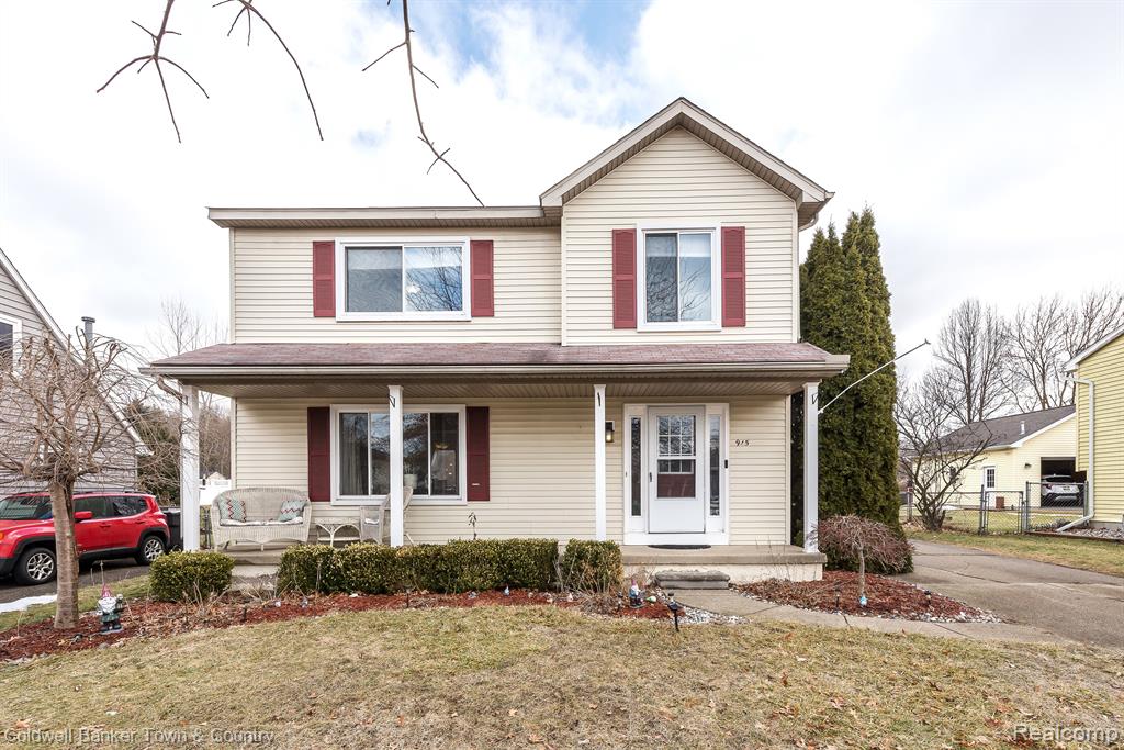 915 TANAGER Trail, Howell, MI 48843 — front exterior