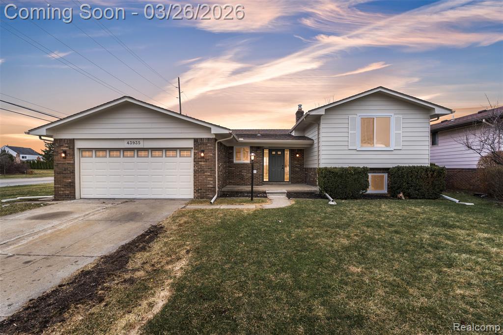 43935 Harsdale Drive, Canton, MI 48187 — front exterior