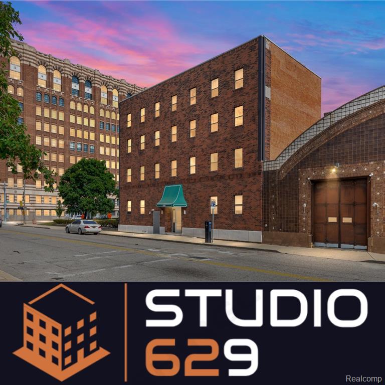 629 W Milwaukee Street, Detroit, MI 48202 — front exterior